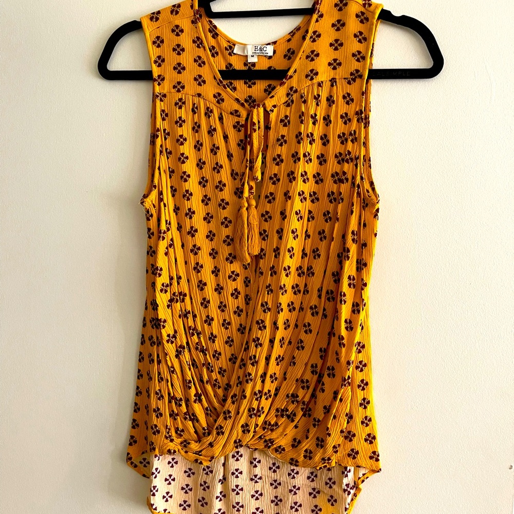 Fall Colored Tank/Blouse